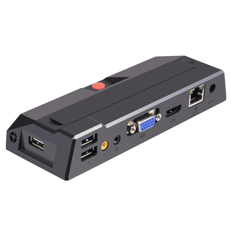 Zero Client R1 Mini PC, CORTEX QUAD A9 Quad Core สูงสุด 1.6GHz, RAM: 1GB, ROM: 8GB, รองรับ HDMI, VGA