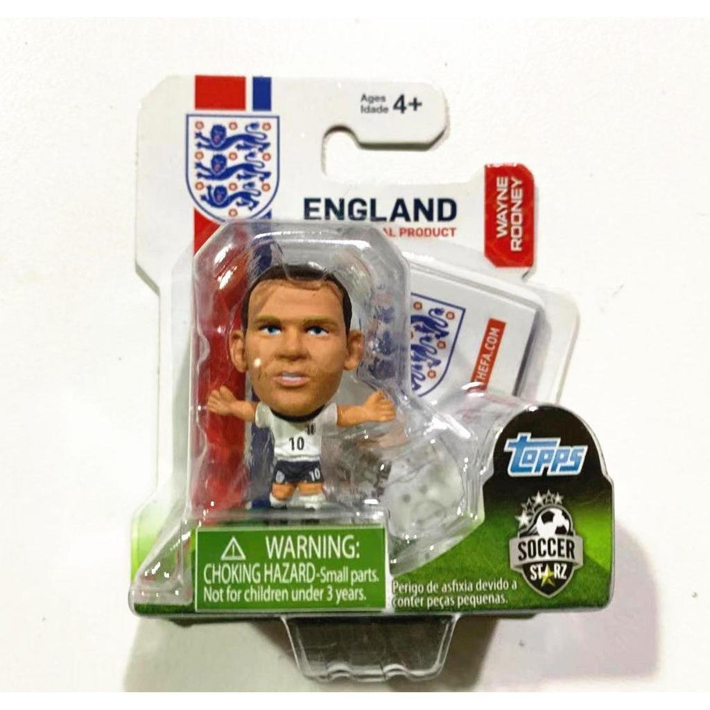 Soccerstarz แมนเชสเตอร์ ยูไนเต็ด เสื้อฟุตบอล ตุ๊กตา Star Rooney Home Card Pack