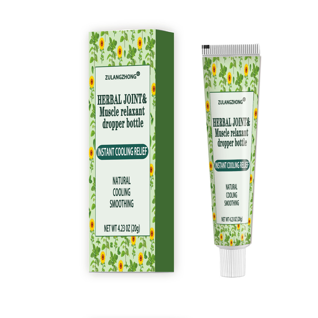 [คลังสินค้าพร้อม] Herbal Mint Instant Cooling Soothing Cream Herbal Mint Soothing Gel กล้ามเนื้อเอวค