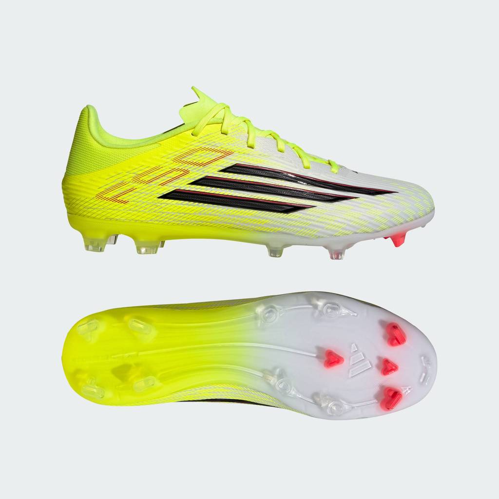 adidas ฟุตบอล รองเท้าฟุตบอล F50 LEAGUE Firm Ground / Multi Ground Unisex สีเหลือง JR8995