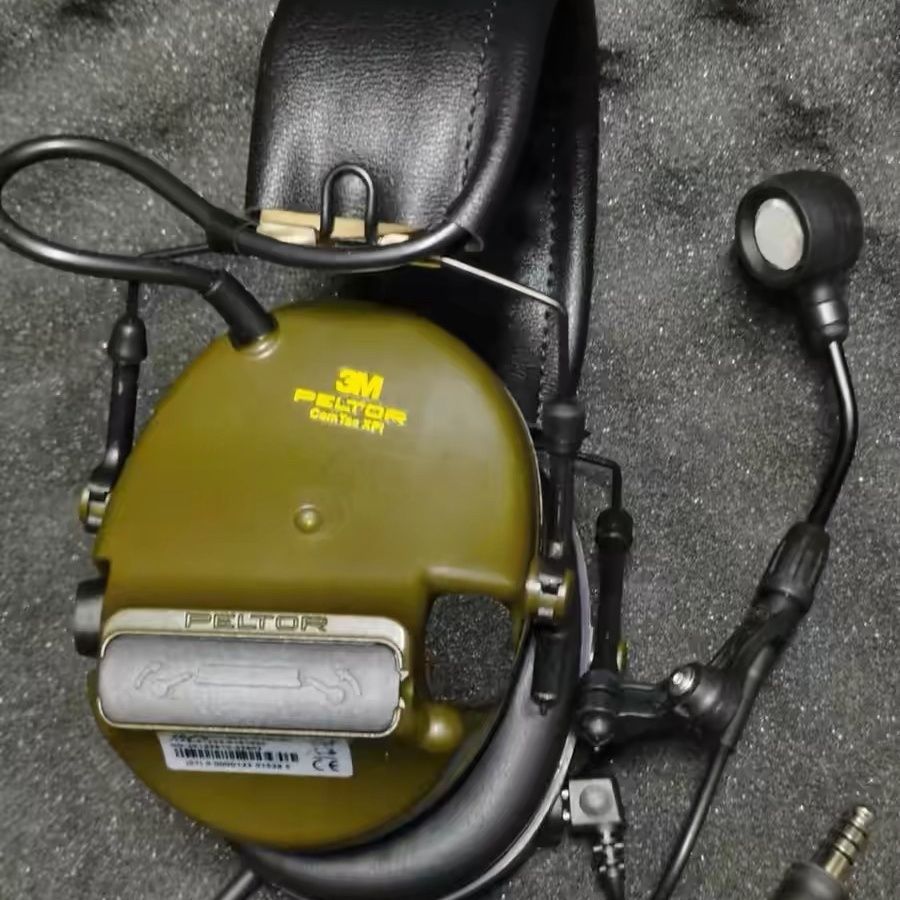 TCA Replica COMTAC XPI Head-Mounted Pickup Noise Cancelling Tactical Headset (เครื่องหมายป้ายด้านข้าง 3M ที่กําหนดเอง) – โปรปัง