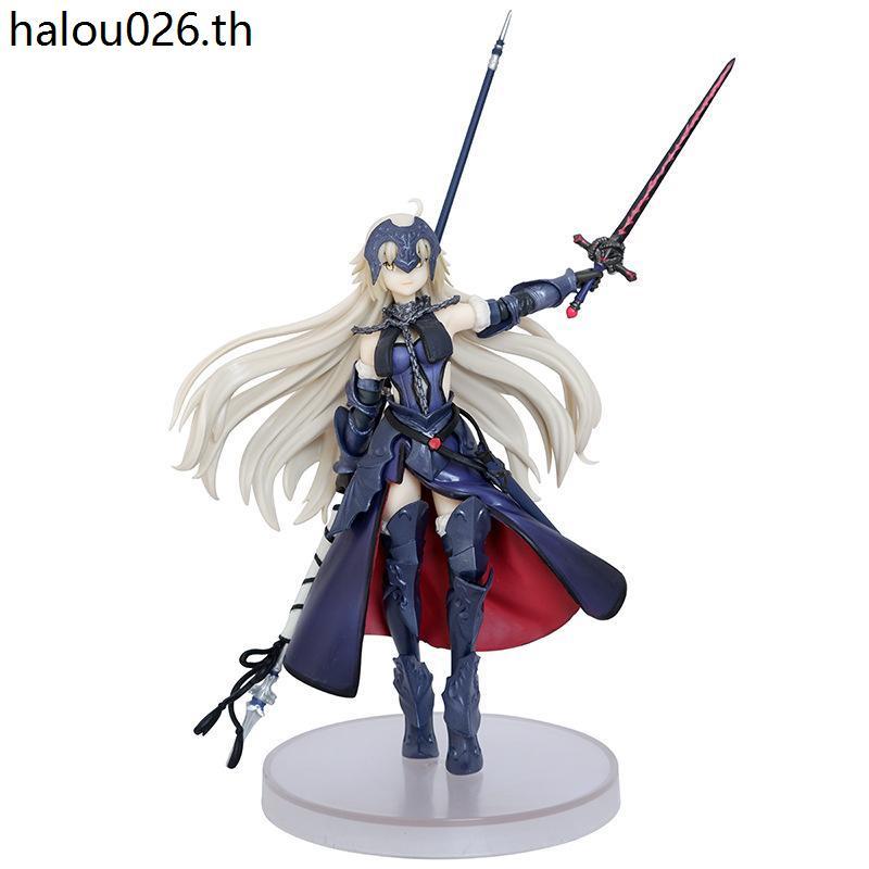 Fate FGO Fate Fate FGO Judge Black Joan of Arc ยืนรูปปั้นตกแต่ง Boxed Figure