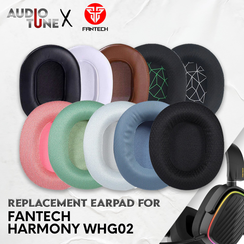 แผ่นรองหูฟัง Earcup Earcushion fantech harmony whg02 whg-02 แผ่นโฟมโฟม