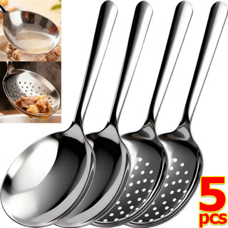 ช้อนด้ามจับหุ้มฉนวนกันความร้อนทำจากสแตนเลส / ช้อนตักข้าวขนาด…