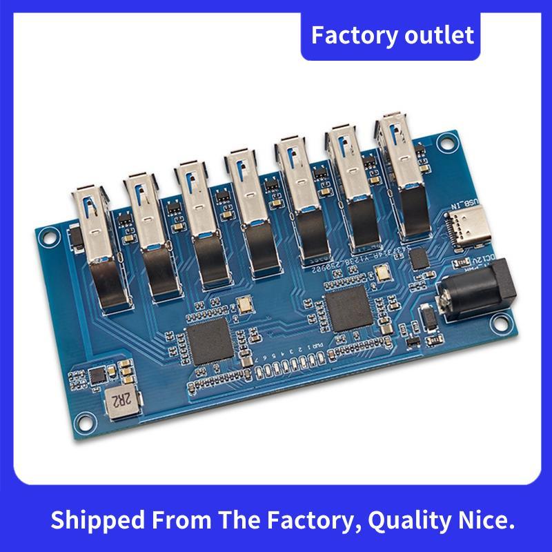 VL817 USB3.1 HUB Module 1-To-7 Port Hub Splitter รองรับ SuperSpeed/ความเร็วสูง/ความเร็วเต็ม/อุปกรณ์ค