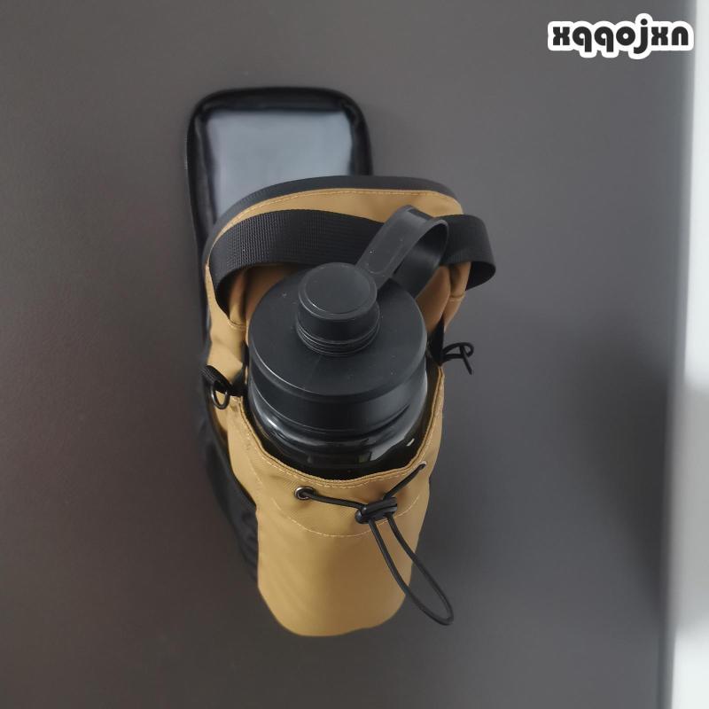 [xqqojxn] Gym Chest Gym Bag Pouch with Water Bottle Holder Bag for Gym Work Traveling