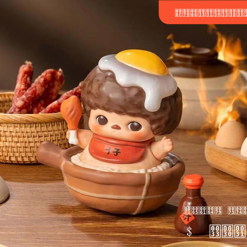 100% POPMART PUCKY PUCKY POPMART PUCKY Gourmet Hotel Series Mystery Box ของเล่นอินเทรนด์ของขวัญ