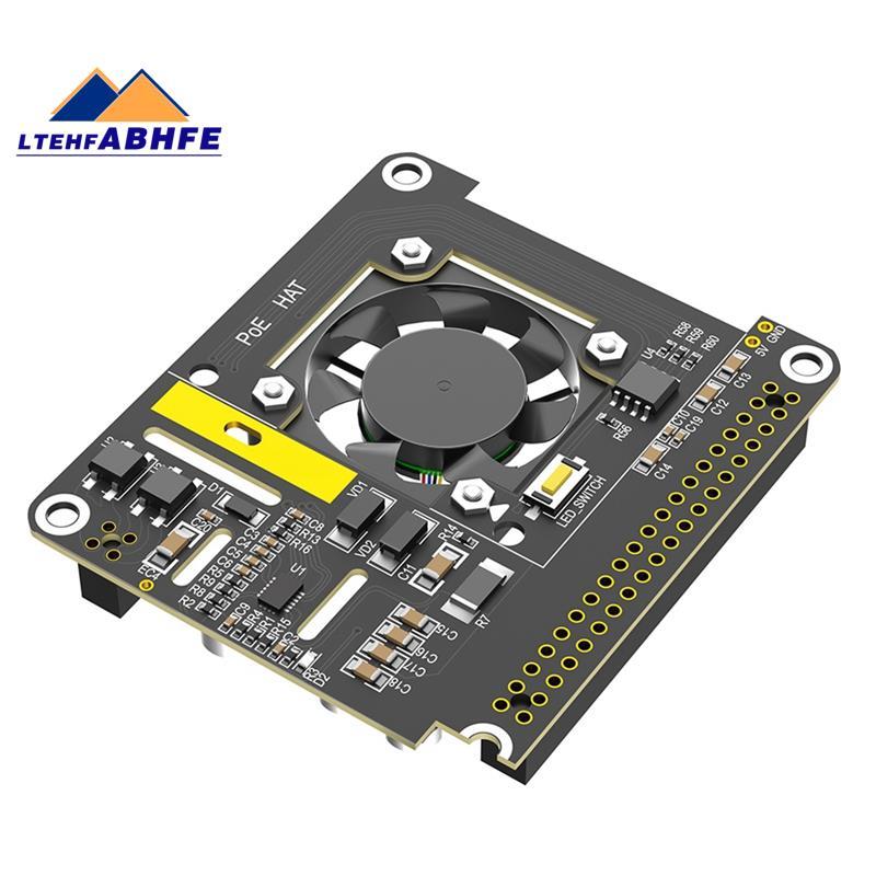 [ขายร้อน L]PoE HAT Board สําหรับRaspberry Pi 5 สําหรับRaspberry Pi 5 PoE HAT Board พร้อมพัดลมระบายคว
