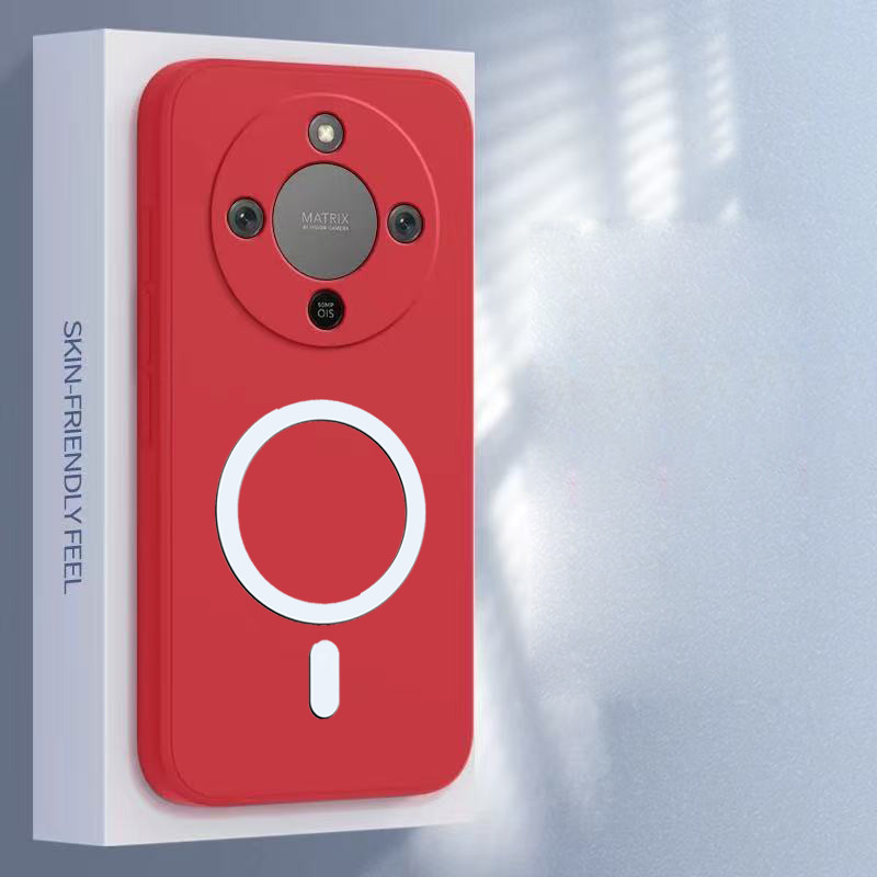 เคสด้านหลังสําหรับ Honor X9A X9B X9C X9D X9C สมาร์ทสีสัน Matte Cover สติกเกอร์แม่เหล็ก