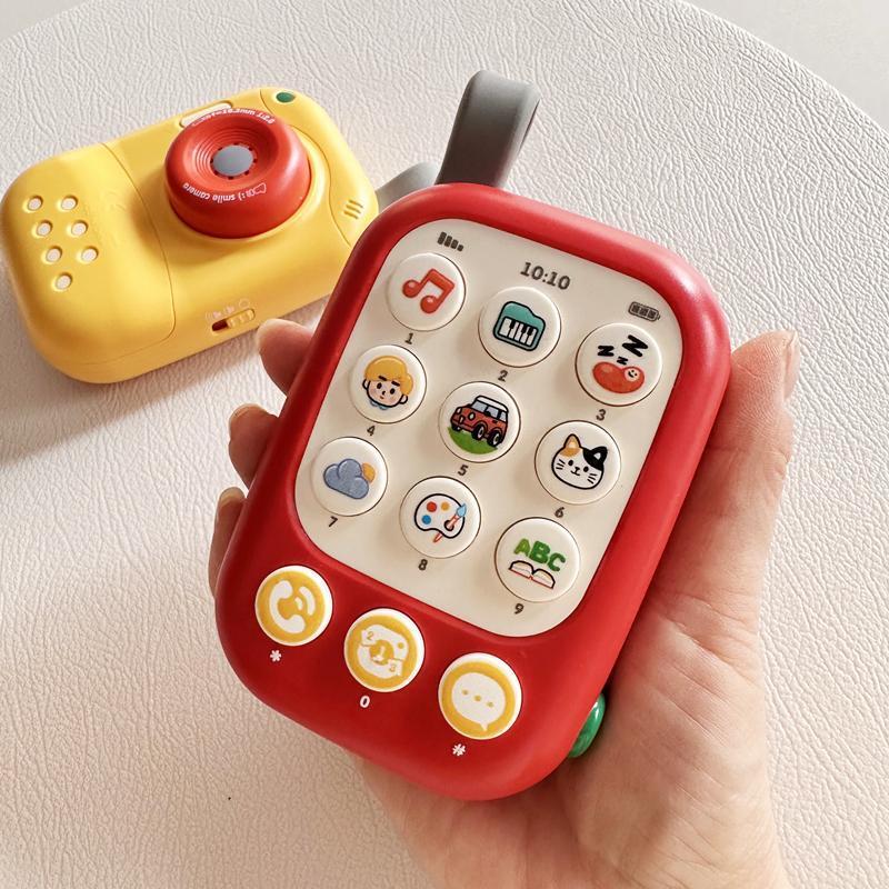 Hot Sale#Baby Click Camera Phone Toy Baby0One1Early Childhood Education Years Old6Over 1 month old, 
