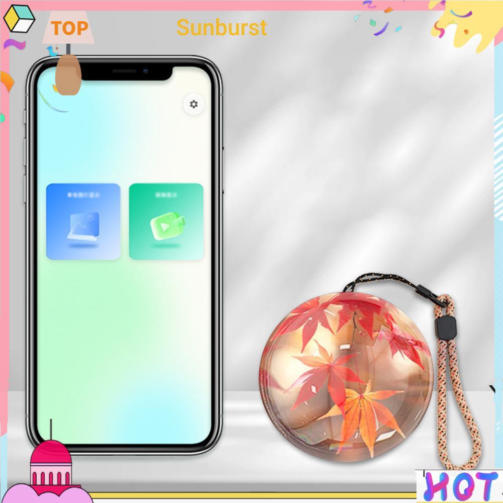 เครื่องเล่นวิดีโอคริสตัลบอล 2.7in 3D Video Sphere Crystal Ball 3D Memory Orb ครบรอบที่ไม่ซ้ํากันวันเ