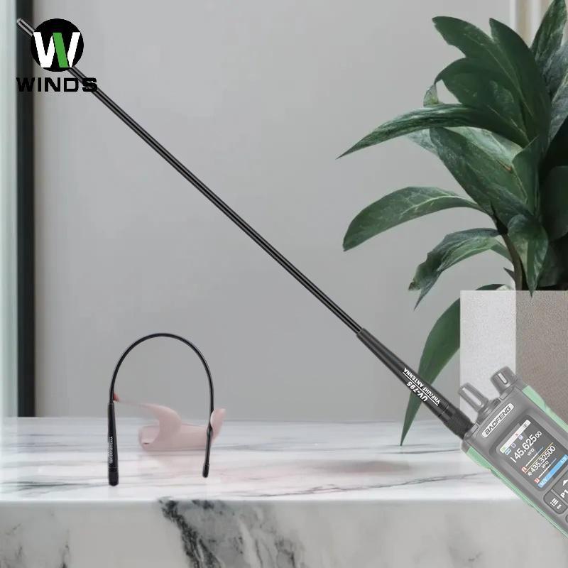 ODS AR-795 SMA-F หญิง Dual Band VHF/UHF 136-174MHz/400-520MHz เสาอากาศแบบนุ่ม AR-795 สําหรับ UV-5R U