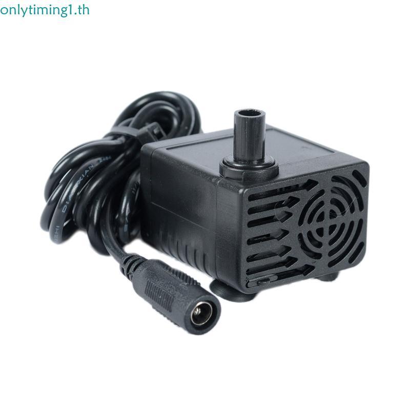 Onlytiming Ultra Quiet สําหรับ DC 9V 12V 500L H 4-5W Submersible ปั๊มน้ําพลังงานแสงอาทิตย์ Brushless