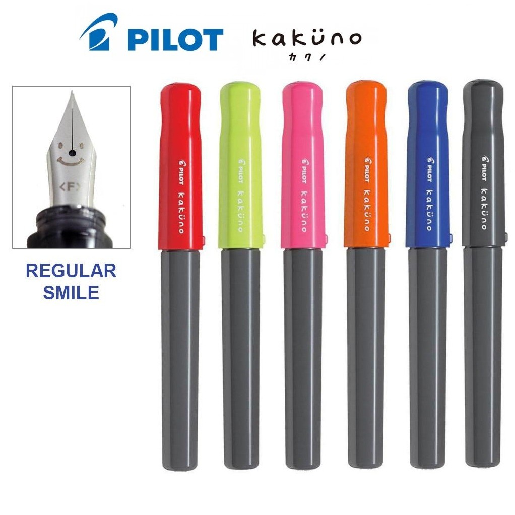PILOT KAKUNO FOUNTAIN PEN BLACK BODY