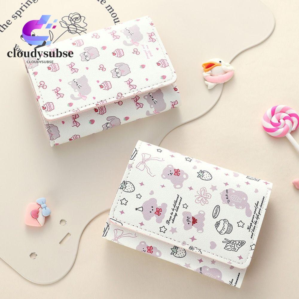 กระเป๋าสตางค์คลาวด์ การ์ตูนลายPop Tart กุ๊ตตี้ สำหรับใส่เหรียญและบัตร