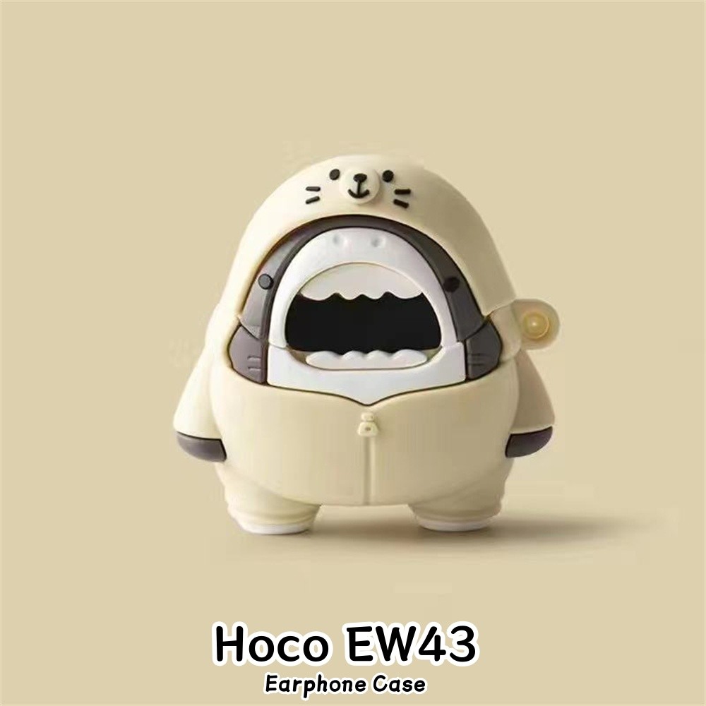 ที่กําหนดเองสําหรับ Hoco EW43 Casing Case Soft Silicone Headphone Case อินเทรนด์การ์ตูน NO.6