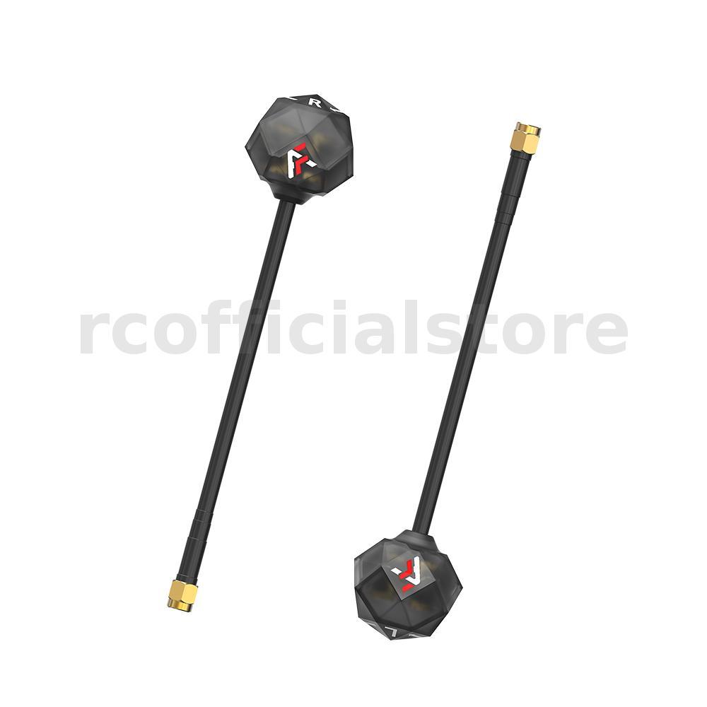 Axisflying Prism V2 5.8G เสาอากาศรับสัญญาณสูงรุ่นพิเศษ | LDS Tech + การสอบเทียบสําหรับสัญญาณระยะยาวที่มีเสถียรภาพ SMA อินเทอร์เฟซชายสําหรับ FPV RC โดรน