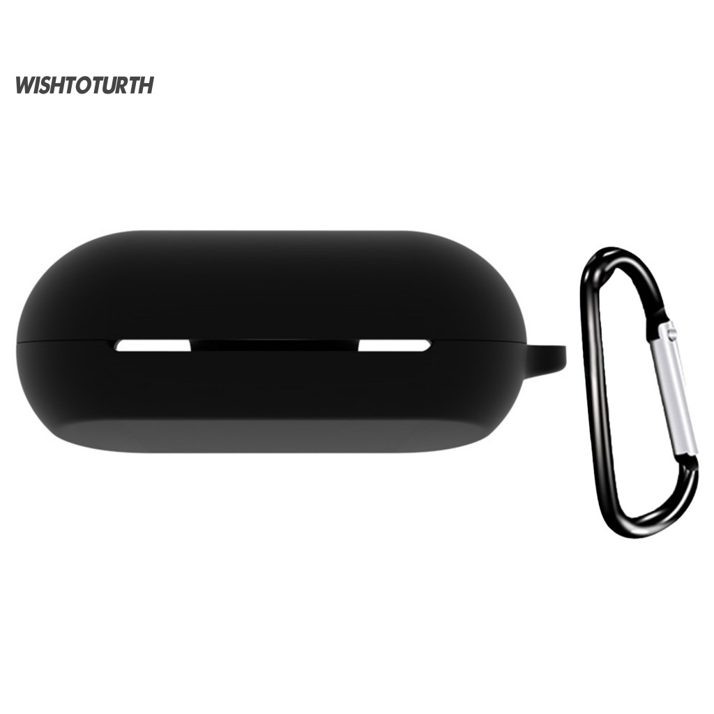 ☼WT สําหรับ Sony WF-C500 เคสหูฟังสีทึบทนต่อการสึกหรอ