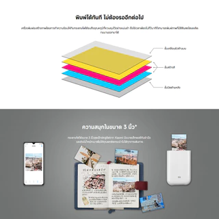 Xiaomi Portable Photo Printer Paper / 1S Paper 2x3-inch 20 / 40 / 80-Sheets กระดาษพิมพ์ | กระดาษโฟโต้