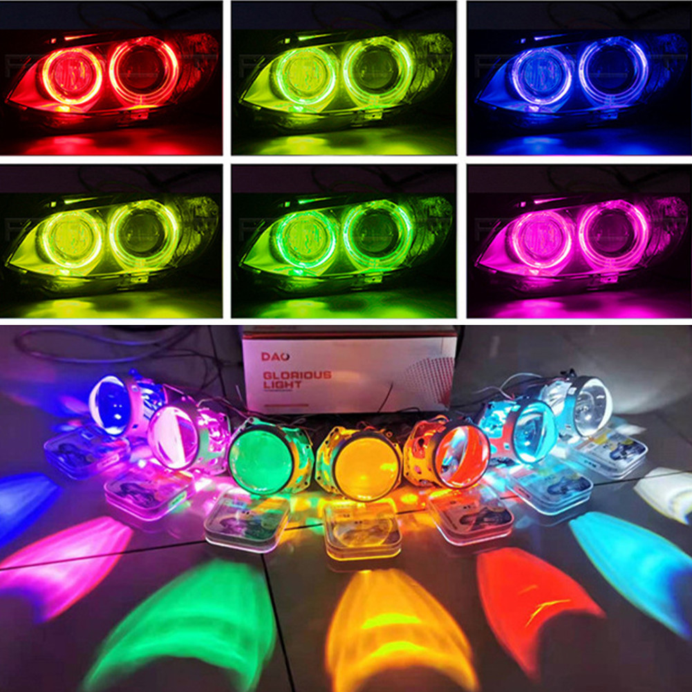 ไฟ LED RGB RGB บลูทูธอเนกประสงค์สําหรับรถยนต์เพลงดิสโก้