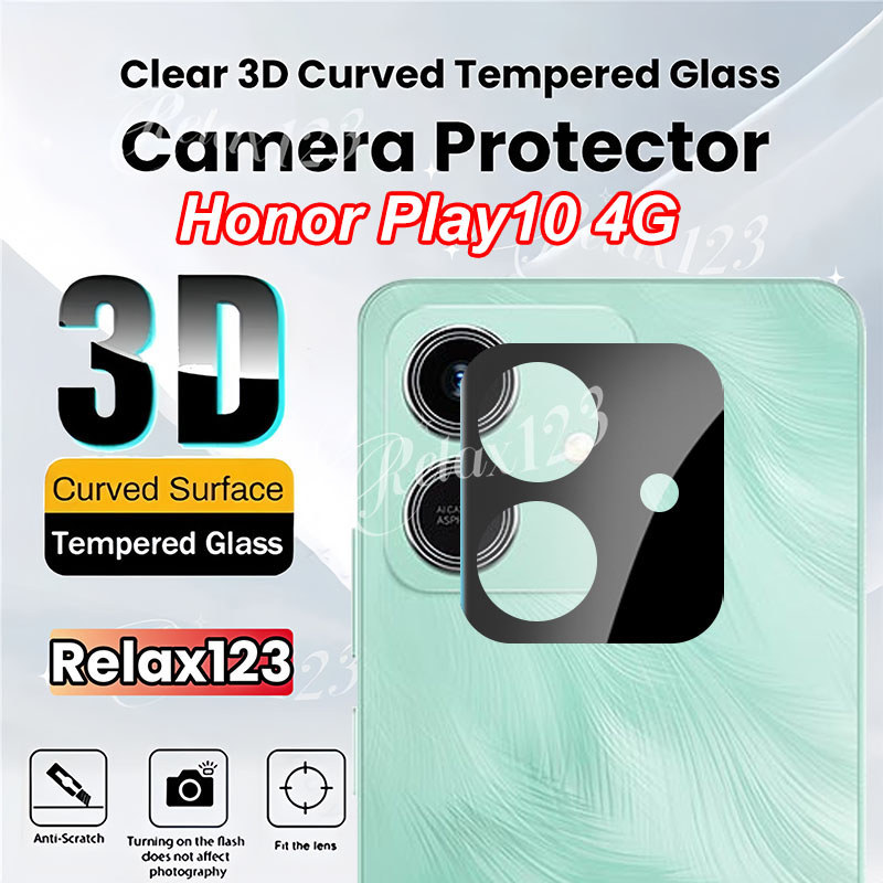 1/2/3PCSกล้องเลนส์ProtectorสําหรับHonor Play10 4G 3Dด้านหลังเลนส์ฟิล์มกระจกนิรภัยสําหรับHONOR Play10