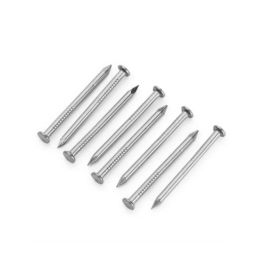 ตะปูสแตนเลส 304, ตะปูตอกไม้ทุกขนาด L15mm-150mm / 304 สแตนเลสสตีลเล็บกลม / เล็บต่างประเทศงานไม้เล็บกลมเหล็กเล็บเล็บเหล็ก [CYG-FC-9]