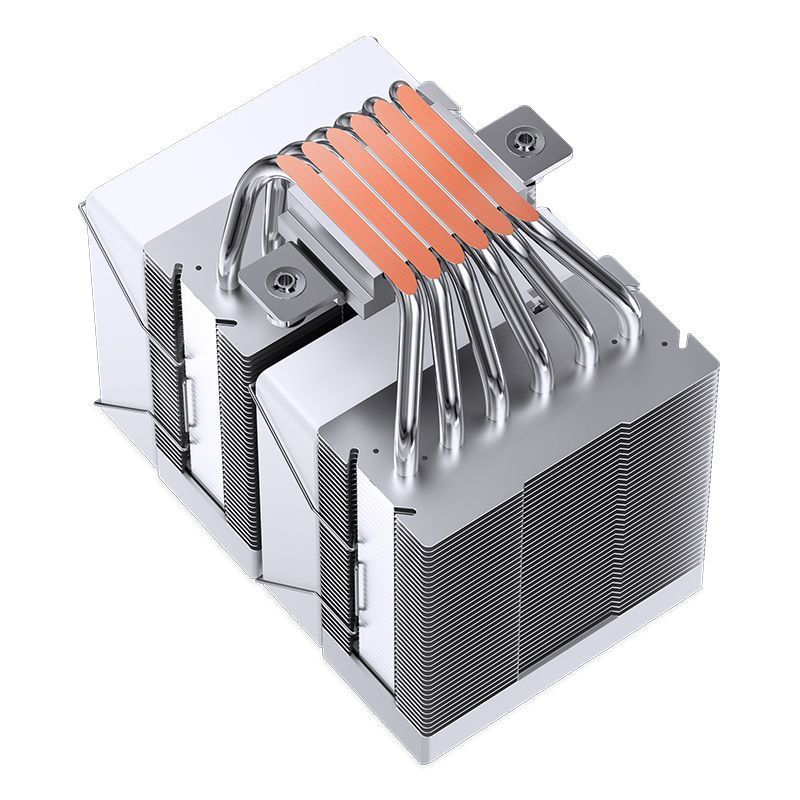 [Qiao Sibo] CR1400 DV2 หม้อน้ําระบายความร้อนด้วยอากาศหกท่อความร้อน Dual Tower พัดลมคู่คอมพิวเตอร์ CP