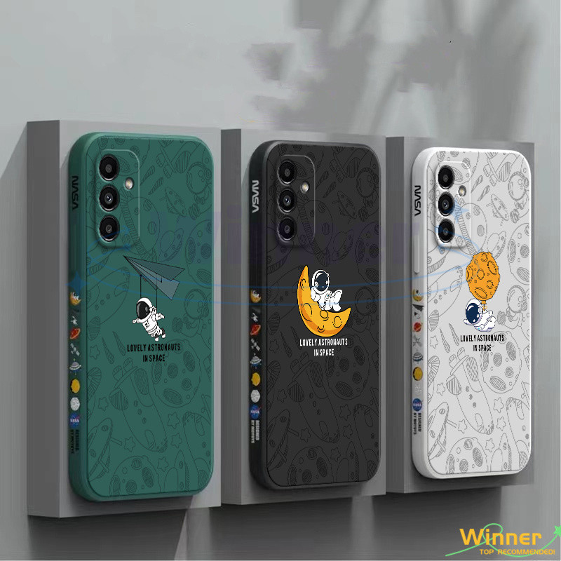 เคส Samsung A57 A37 A17 A07 A16 A06 A05 A26 A36 A56 stronaut เคสโทรศัพท์ธีมอวกาศ TKR – โปรปัง