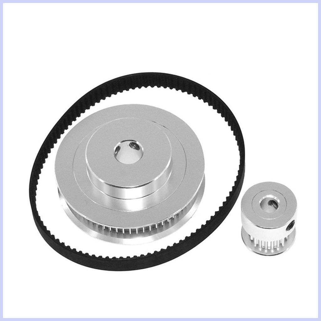 20 และ 60 ฟัน Timing Pulley ล้อซิงโครนัส 20 และ 60 ฟันอลูมิเนียม Timing Pulley 8mm Bore Timing Belt 