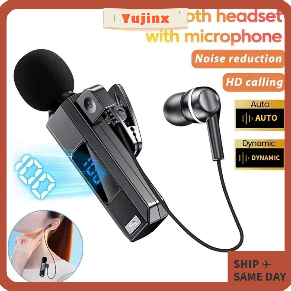 YUJINX หูฟังแบบคอปก, หูฟังไร้สาย Bluetooth 5.5 ตัดเสียงรบกวน, พร้อมการชาร์จพร้อมไมโครโฟน ชุดหูฟังโทร