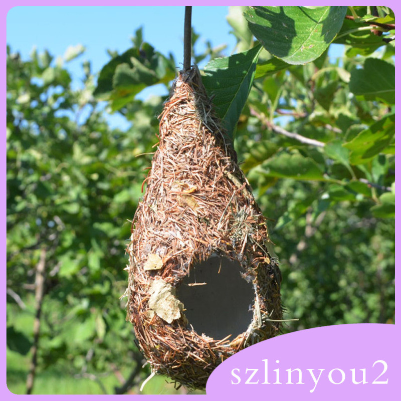 [szlinyou2] Bird House Nesting ตกแต่งห้อง กล่องรังในสวน 8 ประเภทสําหรับนกค๊อกคาเทล