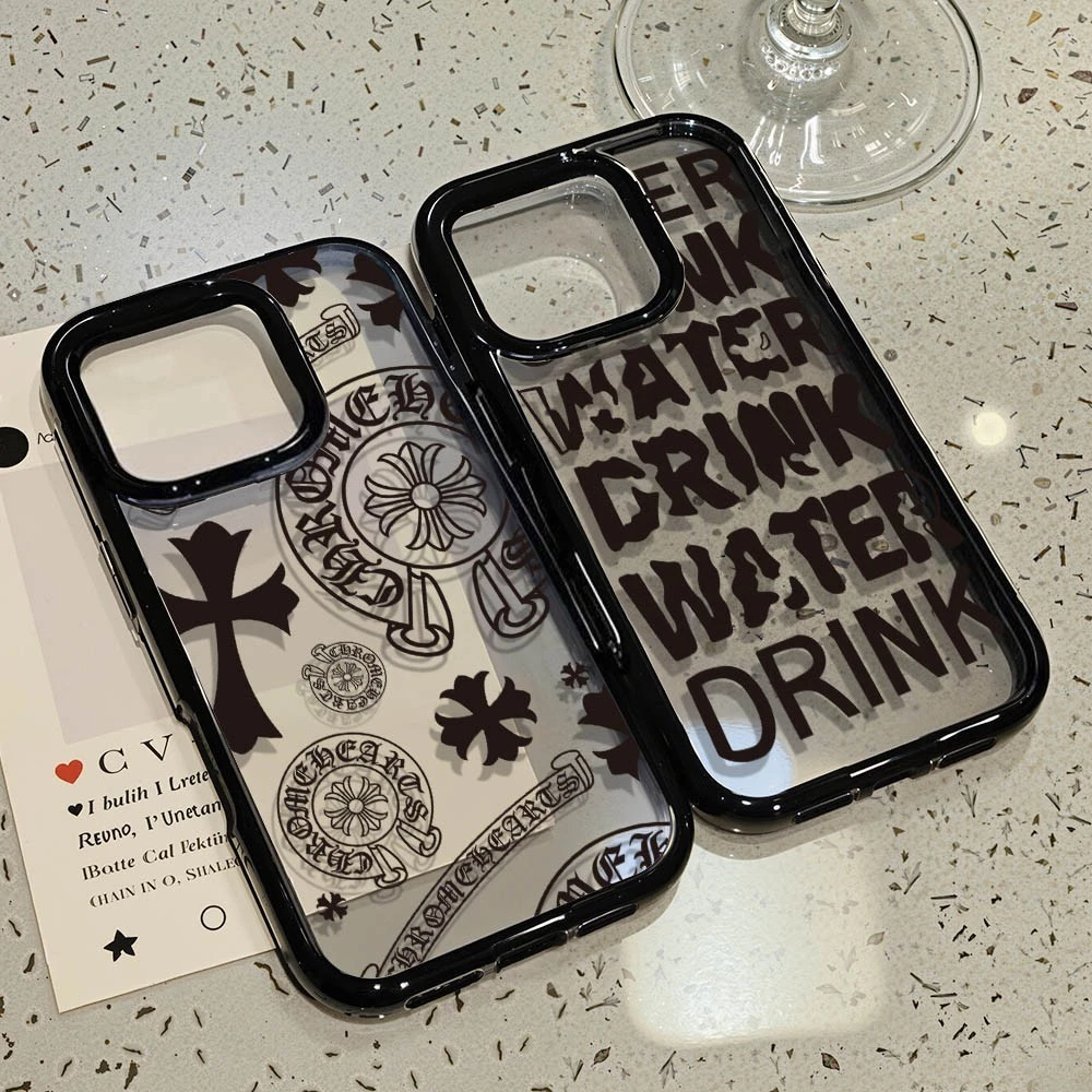 เคสโทรศัพท์ For iPhone 11 13 16 Case iPhone 14 15 ProMax 12 ProMax เคสโทรศัพท์มือถืออะครีลิครูใหญ่