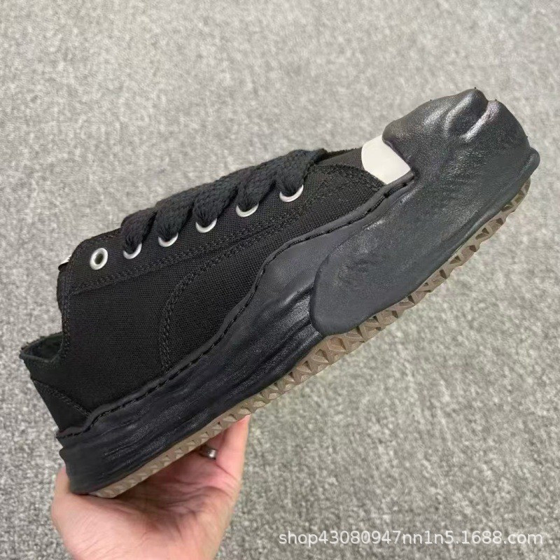 MMY Mihara Kangyu Smile รองเท้าผ้าใบส้นแบนผู้ชาย