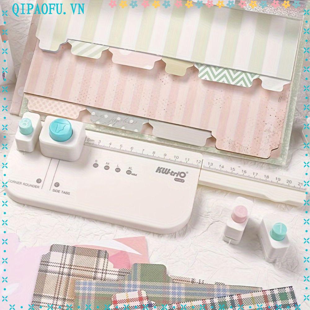 NENTEY Tab Punch Board, Multifunctional DIY Bookmark Index Separator Page Creation Board, Profession