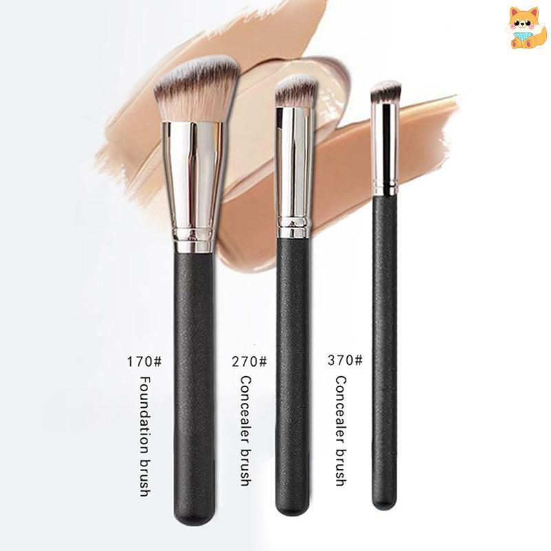 [VI] 1 ชิ้น Bla ผู้หญิงแปรงแต่งหน้ามืออาชีพคอนซีลเลอร์แป้ง Blush Liquid Foundation Face Make Up แปรงเครื่องมือ TH