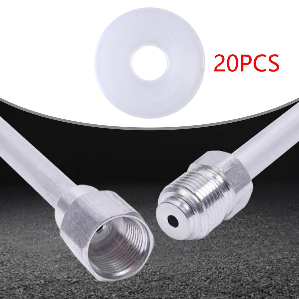 [Whgirld8] 20x Airless Paint Sprayer ปะเก็น Leakproof Nylon Spacers แบนทนทานสําหรับเสาขยายท่องเที่ยว