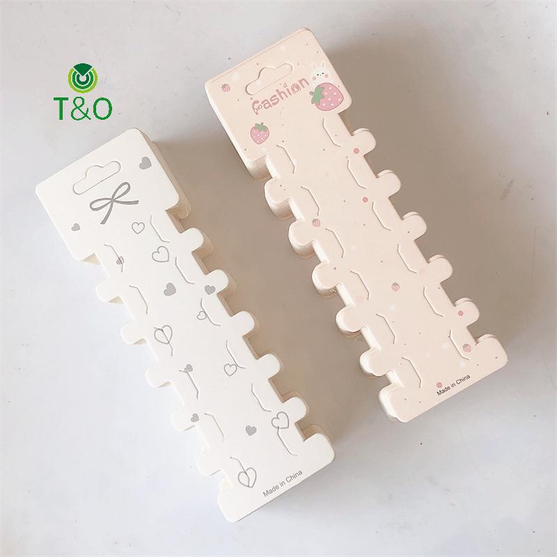T & O 50 ชิ้นHairpin และHairband กระดาษสำหรับDIYและเครื่องประดับผม