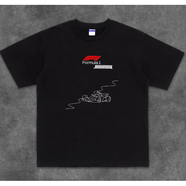 F1 racing custom T-shirt, Lewis, Leclerc, Norris, F1 track-themed cotton short-sleeved shirt
