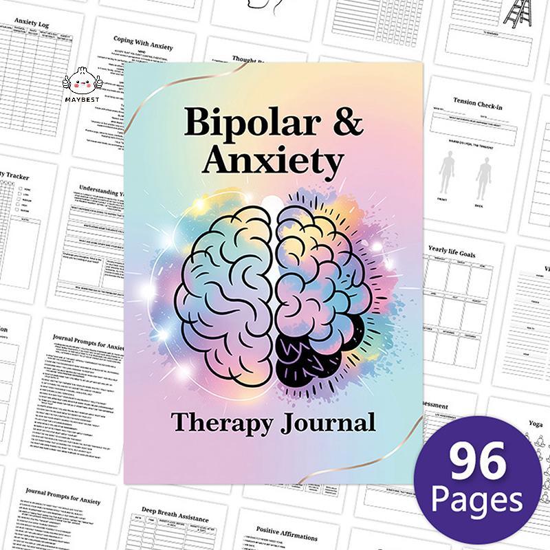 {maybest} Bipolar & ความวิตกกังวล, Bipolar Disorder, BDlogical Psychological Therapy, Journal Planne