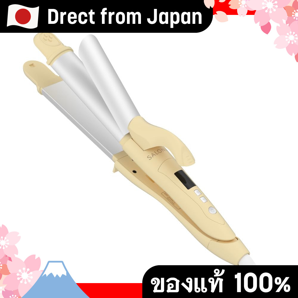 【Direct from Japan】 [รุ่นลิมิเต็ดฤดูใบไม้ผลิ–ฤดูร้อน 2025] SALONIA เครื่องหนีบและม้วนผม 2WAY ขนาด 32