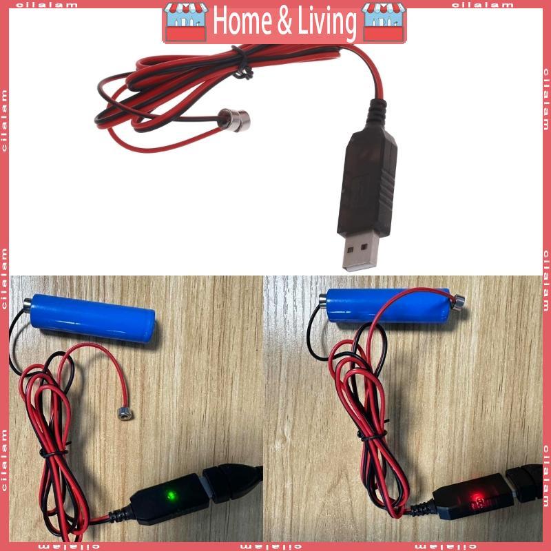 CI 3 7V ลิเธียมแบบชาร์จไฟได้ USB 4 2V สายชาร์จแม่เหล็กสายเคเบิลอะแดปเตอร์
