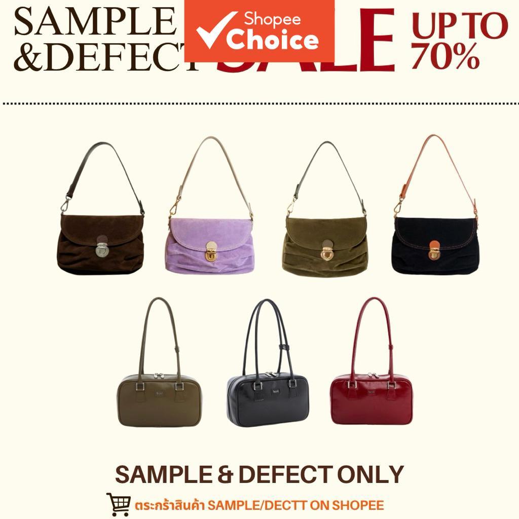 กระเป๋าถือแฟชั่นสําหรับผู้หญิงสไตล์เกาหลี ตัวอย่าง/ข้อบกพร่องของกระเป๋า Signy
