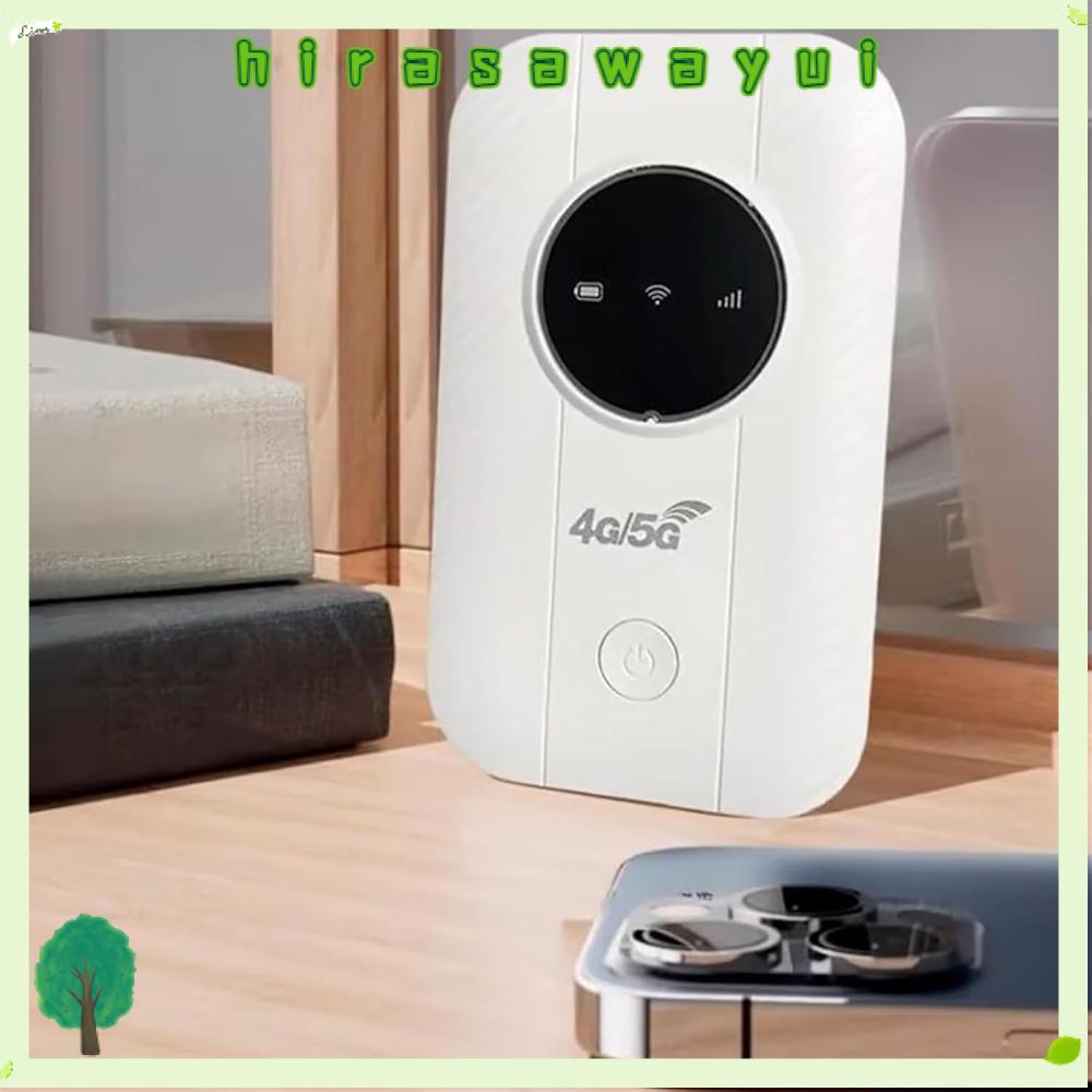 HIRASAWAYUI Pocket Mobile Hotspot, Pocket WiFi Asian/European version 4/5G Portable Router, 300Mbps 