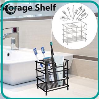 Appear ผู้ถือแปรงสีฟันชั้นวางสแตนเลสกันสนิมประหยัดพื้นที่ห้อ…