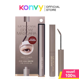 NEE CARA Microcara Brow Mascara 6g นี คาร่า มาสคาร่าคิ้ว.