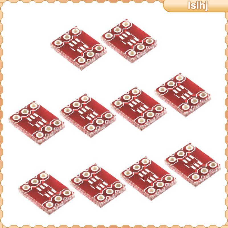[Lslhj] 10 ชิ้น 6 พิน SOT23 เป็นอะแดปเตอร์ DIP PCB ซ็อกเก็ตการทดลองแปลงบอร์ด