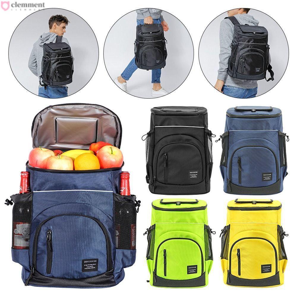 CLEMMENT 33L Insulation Backpack Drink Storage Picnic Large Keeping Fresh Shoulder Bag