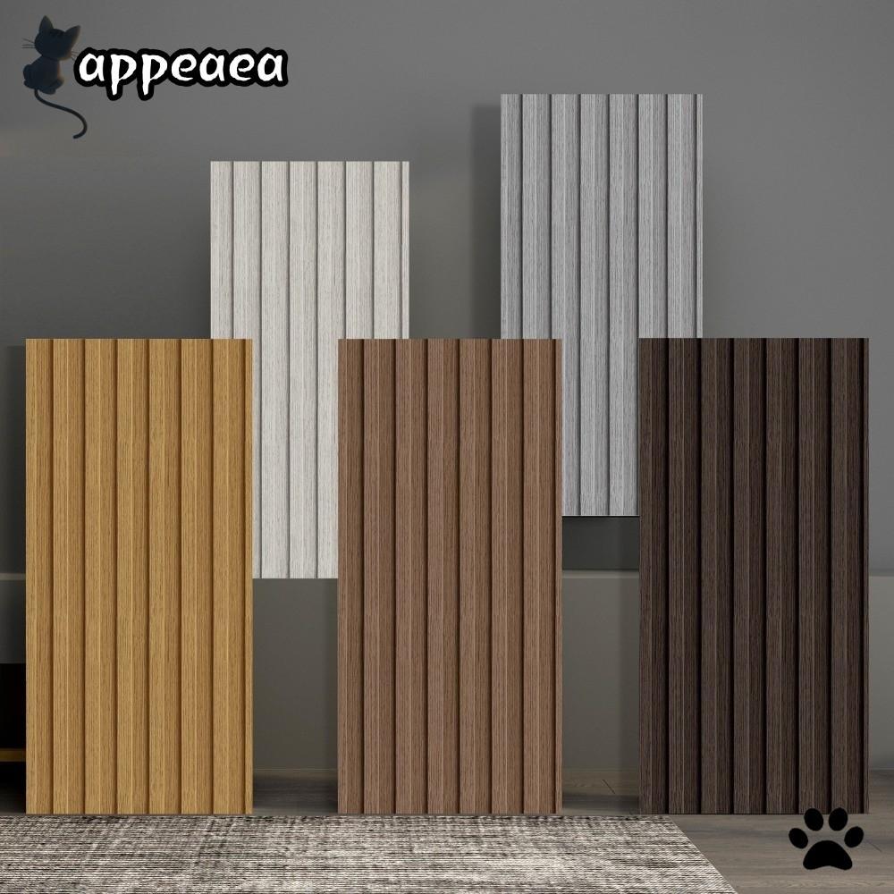 APPEA สติ๊กเกอร์ลายไม้, สติ๊กเกอร์ติดผนังกันน้ํา PVC, สติ๊กเกอร์กระเบื้องติดผนังลายตกแต่งกันความชื้นแบบมีกาวในตัวห้องครัว – โปรปัง
