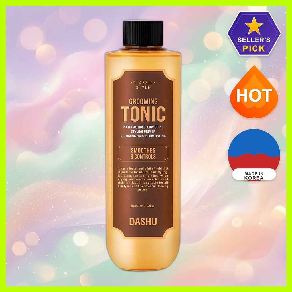 [dashu] Grooming Tonic, 200ml / Korean Grooming Tonic / Lightweight Hold / ของแท้ 100% โดย Jiig