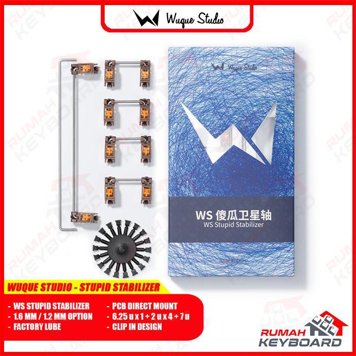 คีย์บอร์ดเชิงกล - WUQUE - WS STUPID STABILIZER - PCB MOUNT - คลิปบนคอมพิวเตอร์